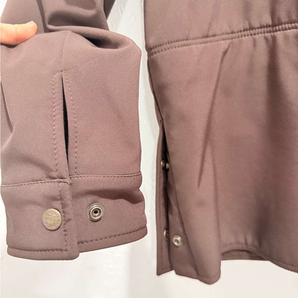 STS Ranchwear Brown Work Jacket with Rodeo Contest Patch L - Picture 12 of 12